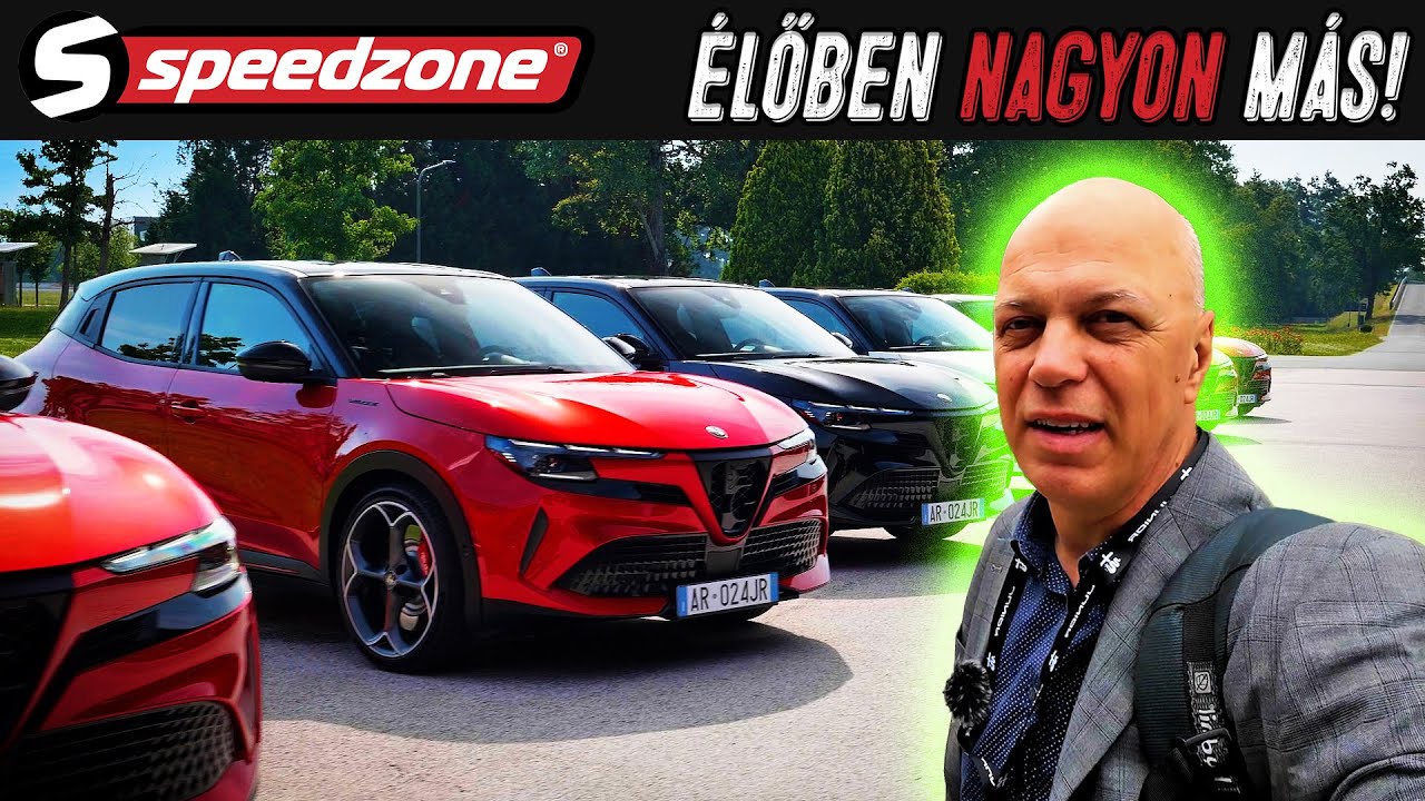 Alfa Romeo Junior Veloce (2024): Élőben nagyon más! - Speedzone teszt