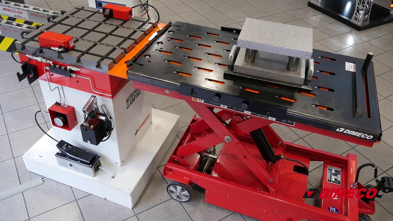 Quick Die Change table with balls for small tool