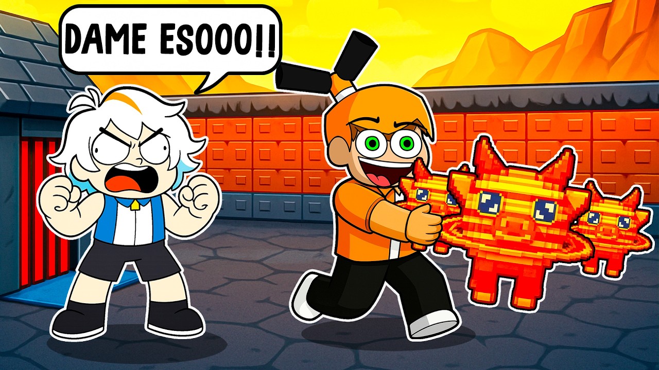 ¡ROBÉ los BRAINROT PROHIBIDOS a un YOUTUBER FAMOSO en Roblox! 💀🧠