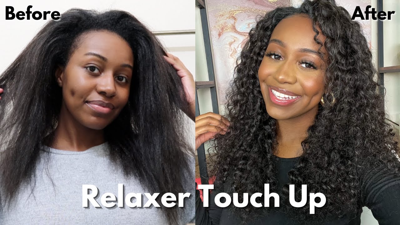 RELAXER TOUCH UP | RELAXING MY HAIR AFTER 5 MONTH STRETCH | LAST TIME SELF-RELAXING? | ALLABOUTASH