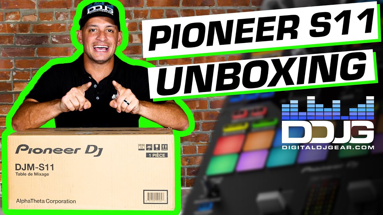 Pioneer DJM-S11 Unboxing and Serato DJ Demo!