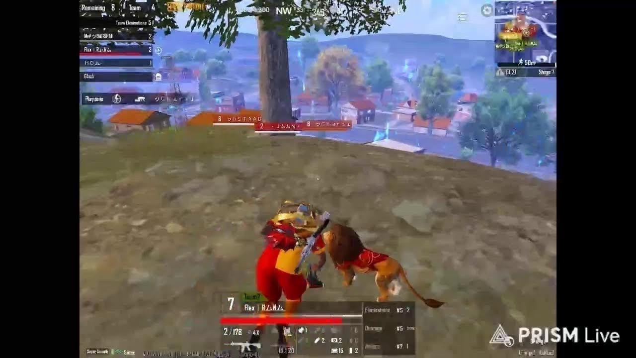 Live streaming of PUBG Prodigy