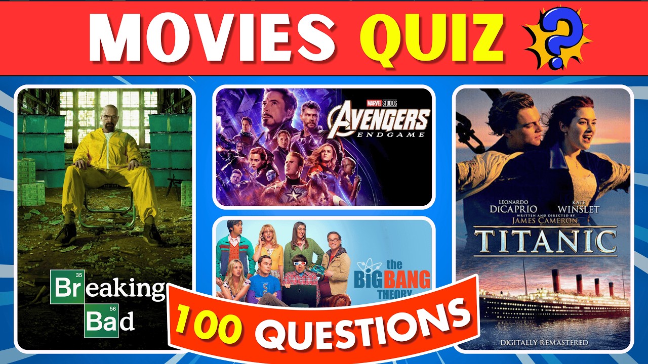 Movies & TV Knowledge Test | Can You Get 100% ?