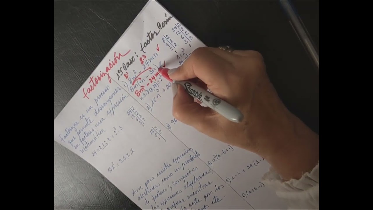 1er caso de Factorización