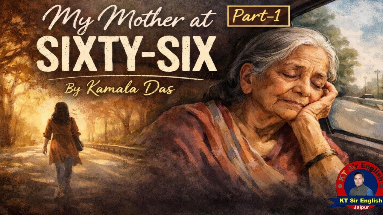 My Mother at Sixty-Six by Kamala Das || RPSC Grade 2 English Senior Teacher || KT Sir English || 