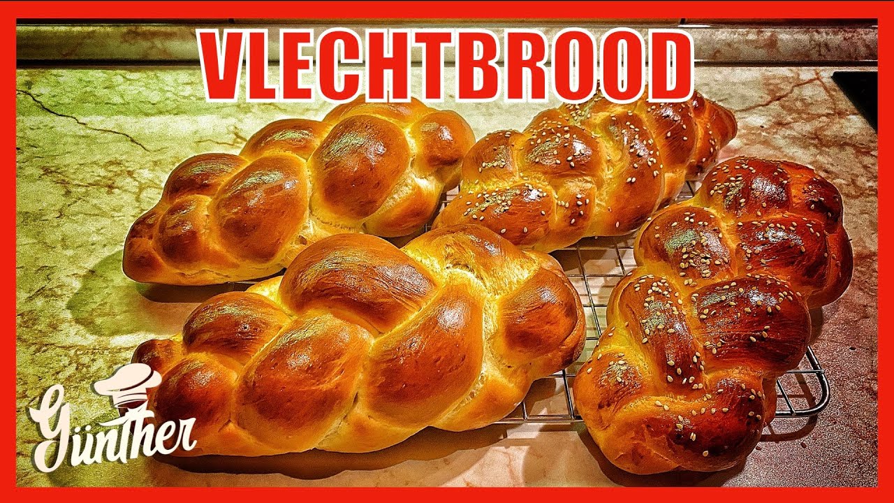 Vlechtbrood 4 strengen | KOKEN MET GUNTHER
