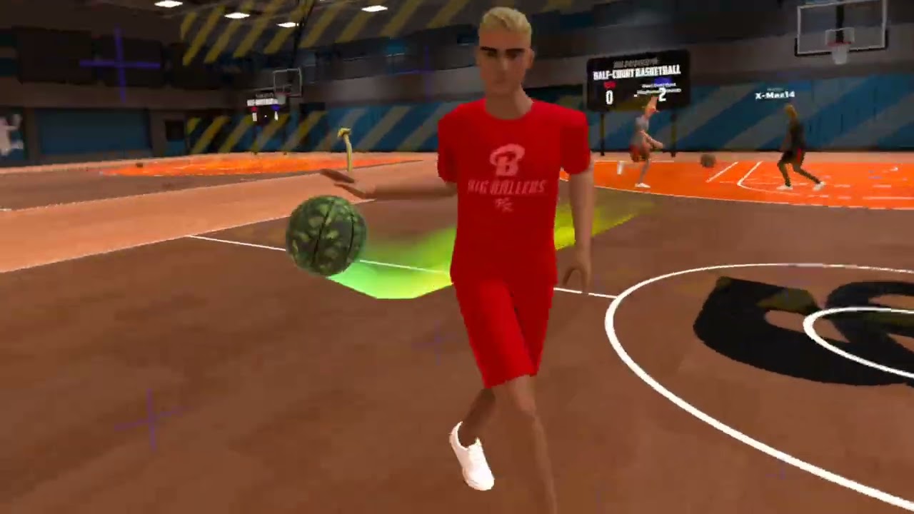 Making an All-Star quit in big Ballers VR