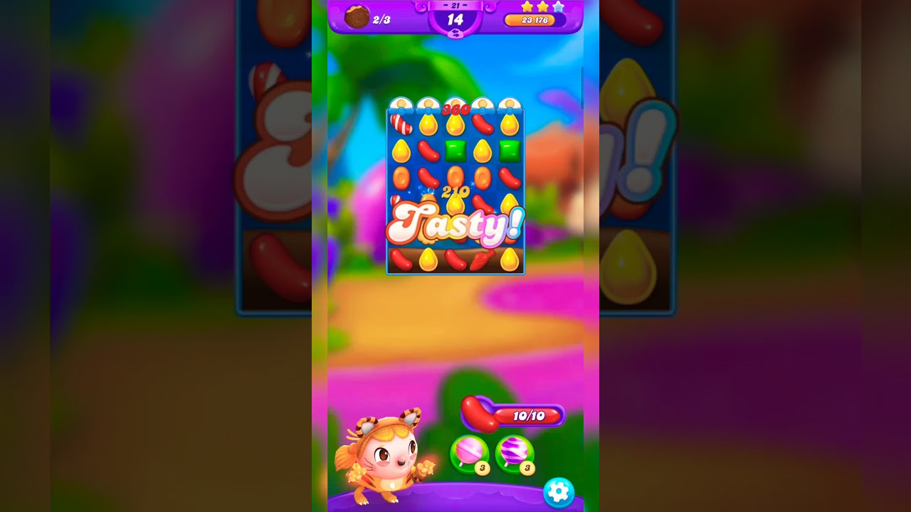 Candy Crush Friends Saga with Tiger Tiffi (Level - 21) 