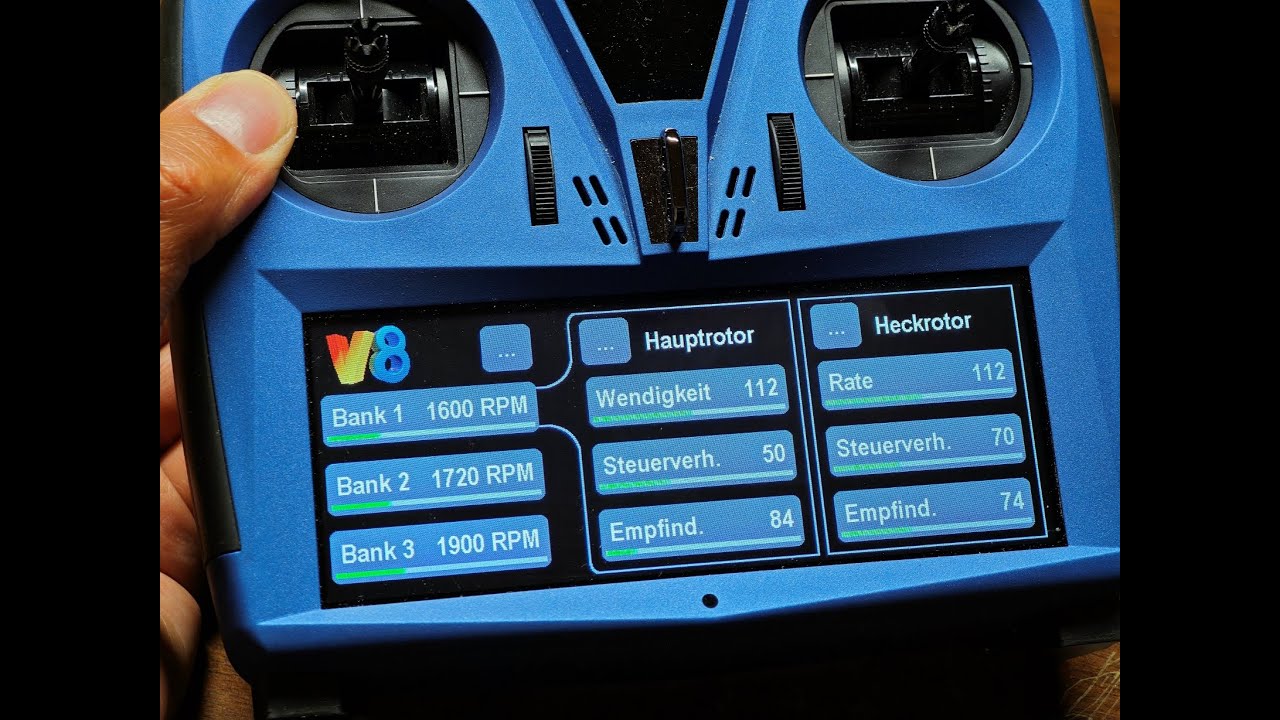 Mikado Vstabi V8 - first impression