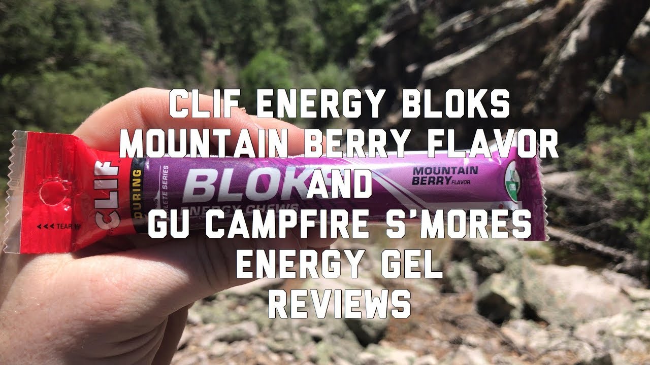Clif Energy Bloks And GU S’mores Energy Gel Reviews : Backcountry Banquet : S1:E5