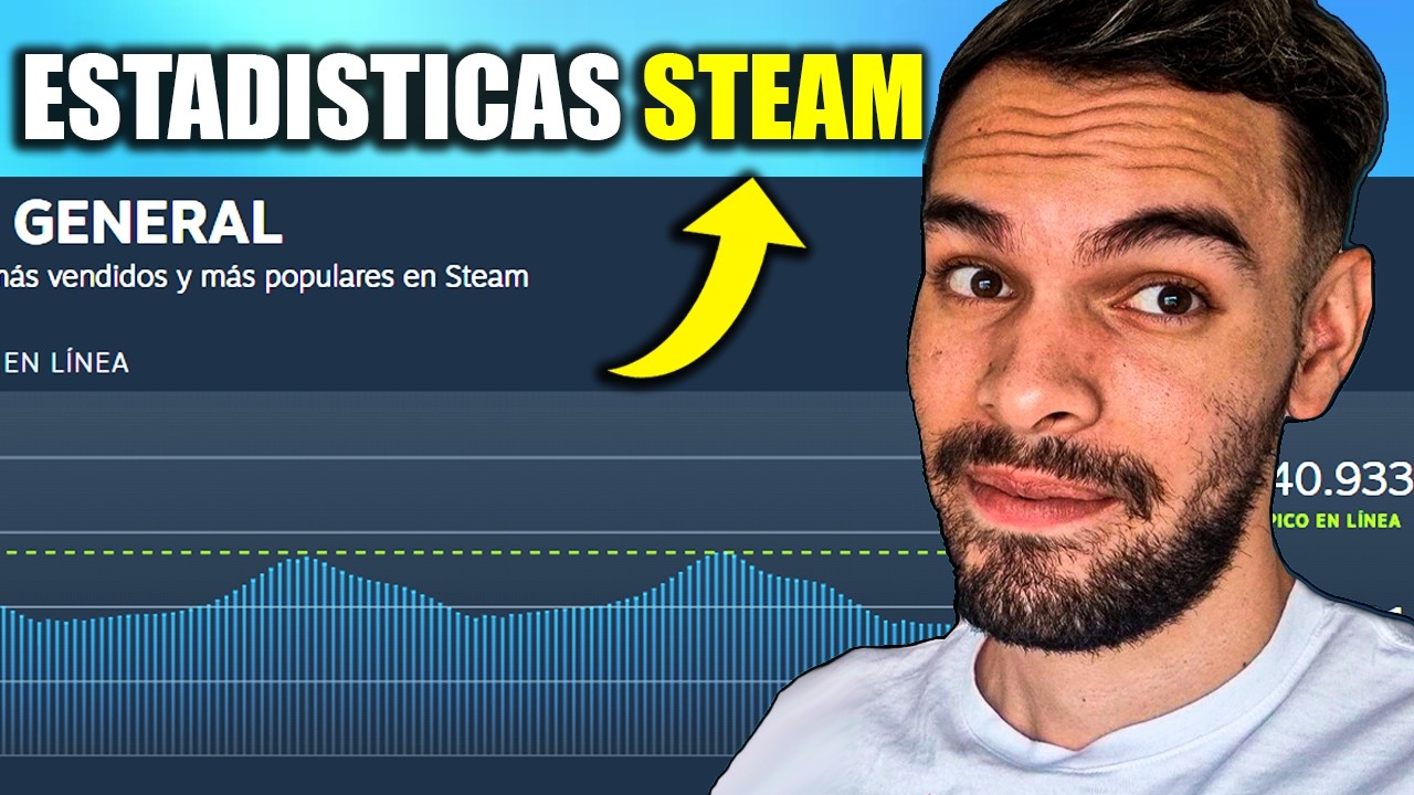 ✅ Cómo VER ESTADÍSTICAS en STEAM, Los Juegos MÁS JUGADOS y PRECIOS MÁS BAJOS