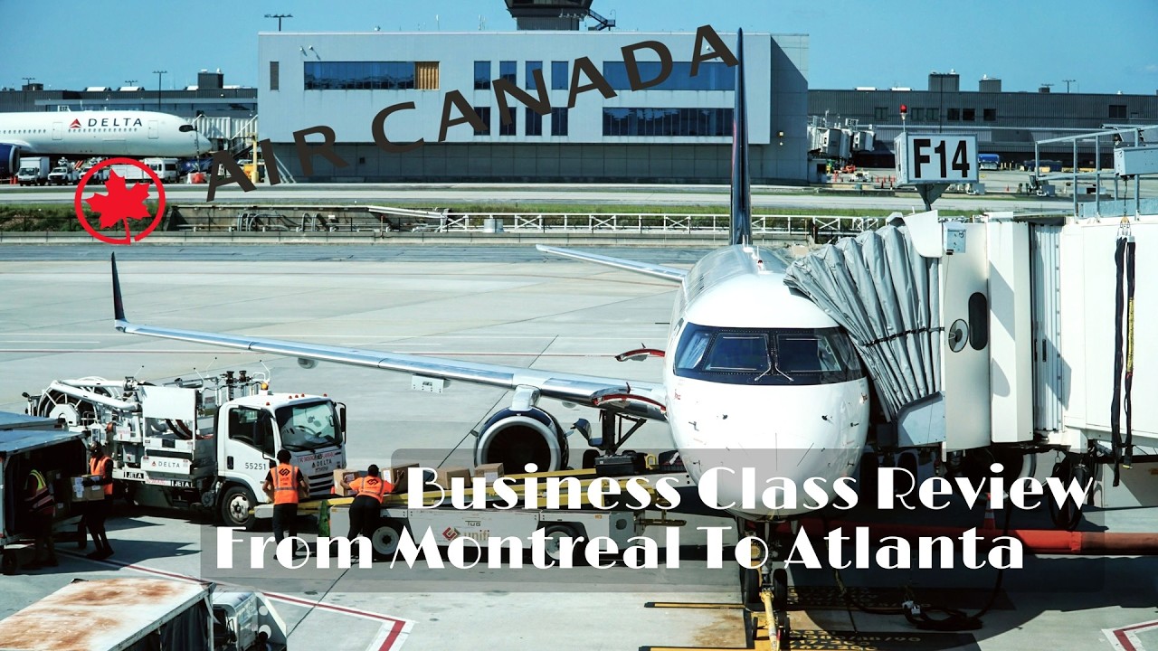Air Canada Embraer E175 Business Class | Montreal to Atlanta