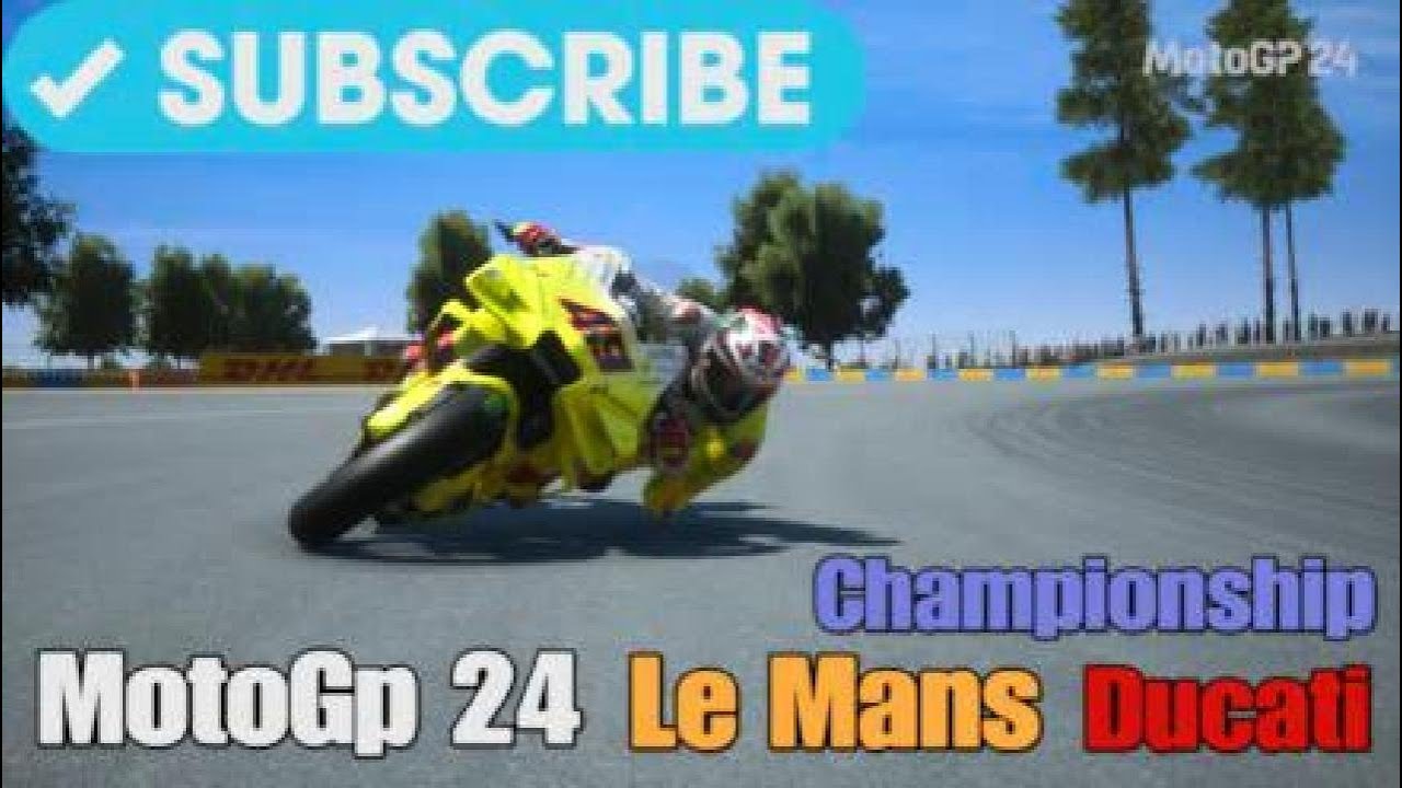 MotoGp 24 | Le Mans | Championship Mode | Ducati Gameplay PS5