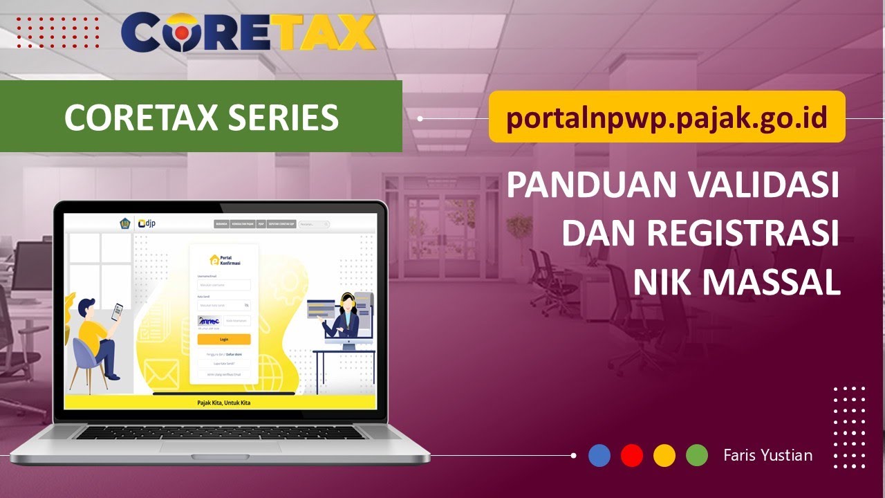 CORETAX SERIES |  Panduan Validasi dan Registrasi NIK Pegawai secara Massal via Portal NPWP
