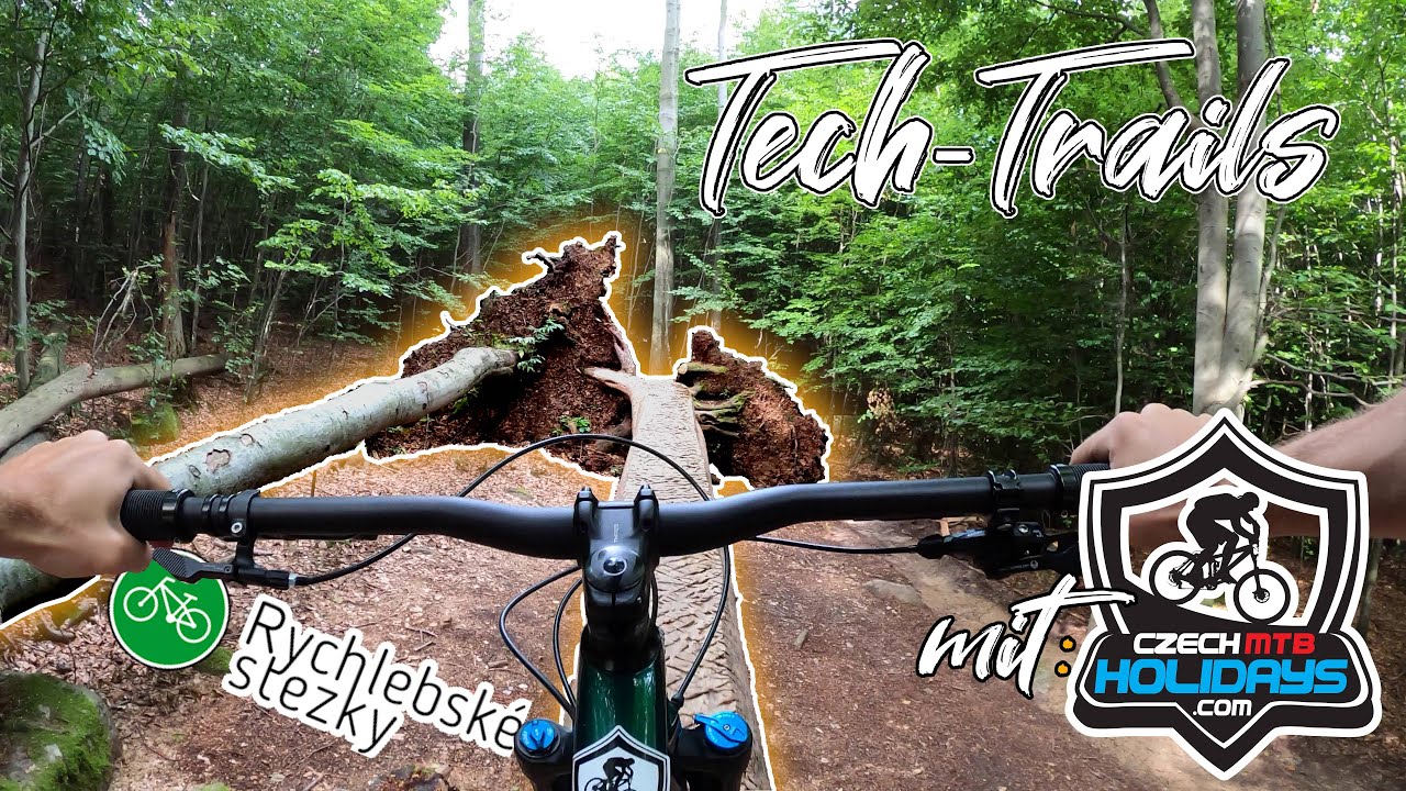 Nach Tech-Trails folgt Bier in 350 Metern!!   - Cerna Voda - Czech MTB Holidays Tour 6