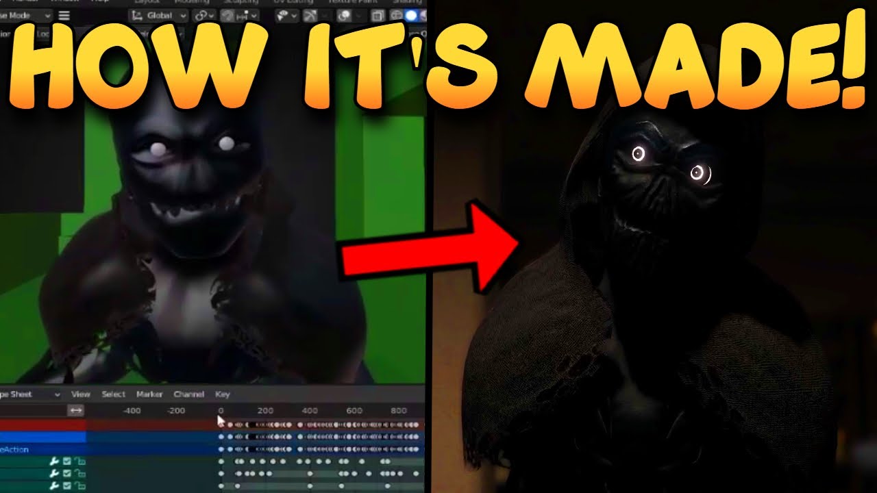 Behind The Scenes Of The Level 17 Cutscene! | Roblox Apeirophobia