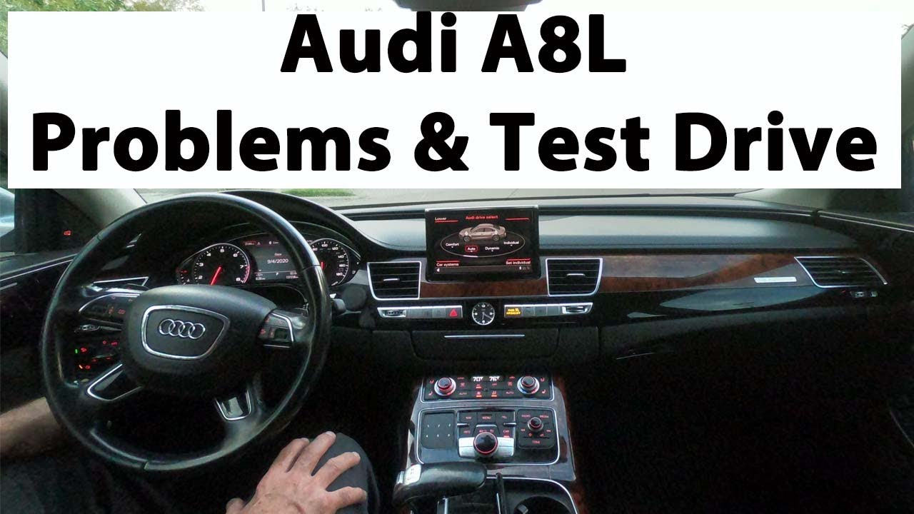 Проблемы и тест-драйв Audi A8L 4.2 Quattro I 2012 года выпуска