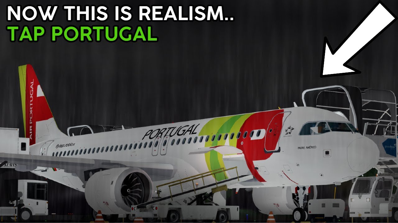NOW THIS IS REALISM.. | TAP Portugal Flight Review (ROBLOX)