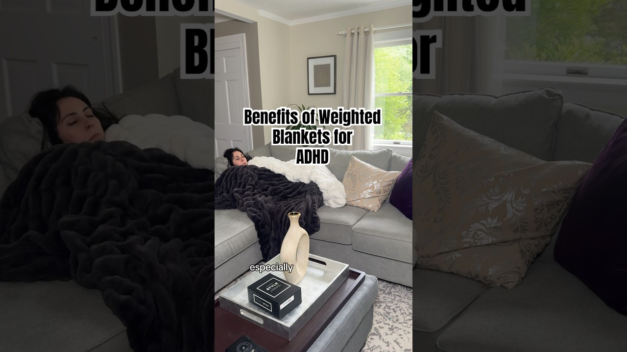 Why This Soft Weighted Blanket Helps Calm My ADHD Brain | COMFRT Review