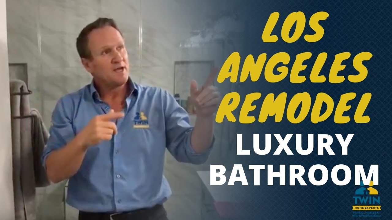 Los Angeles Luxury Bathroom Remodel: Twin Home Experts