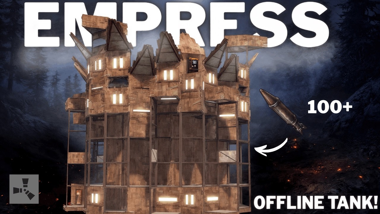 THE EMPRESS &bull; BEST TRIO / SMALL GROUP BASE DESIGN &bull; 7X BUNKERS &bull; OFFLINE TANK &bull; SEA & SHIELD WALL