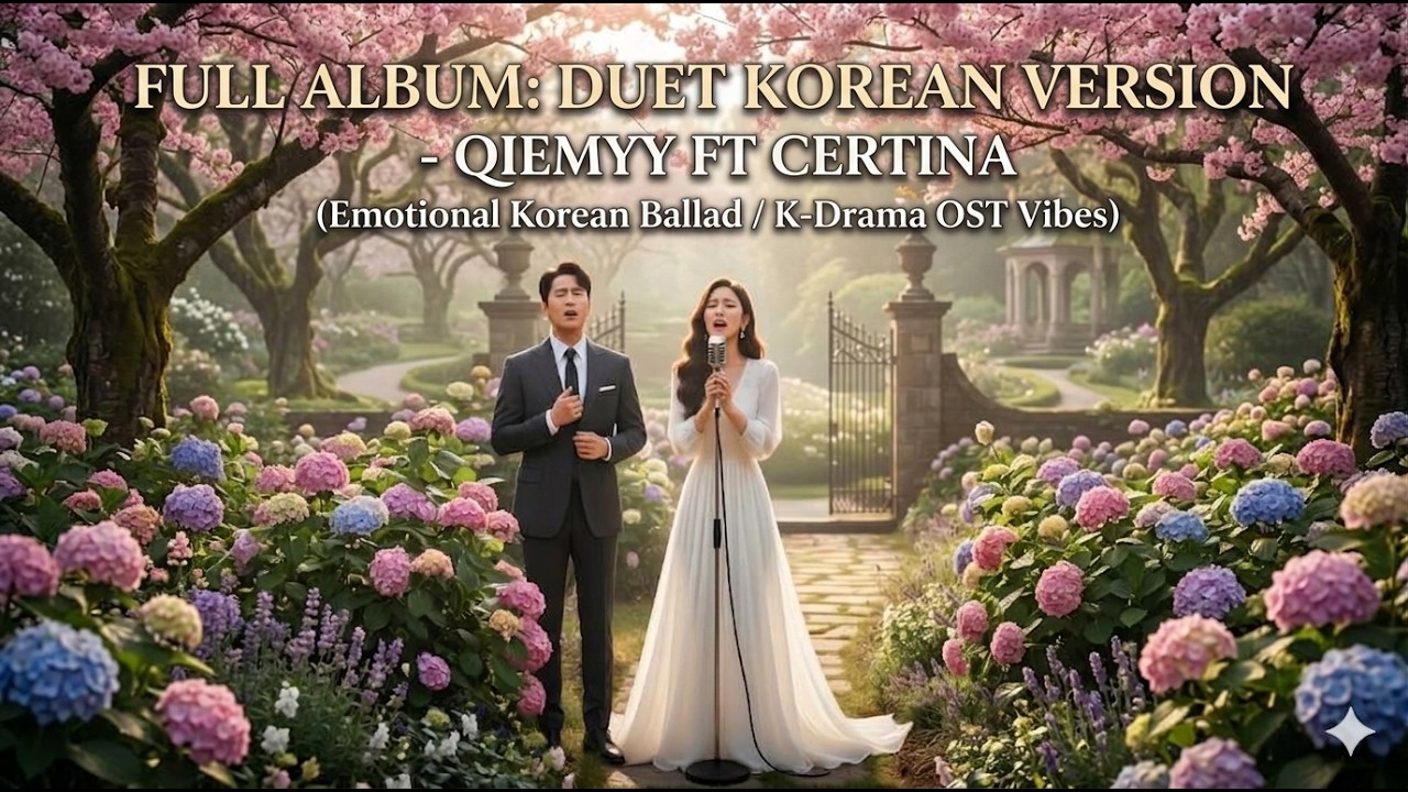💜Duet Korean Version💜Sepenuh Jiwa dan Rasa - QIEMYY Feat CERTINA💜Full Album Playlist #kpop
