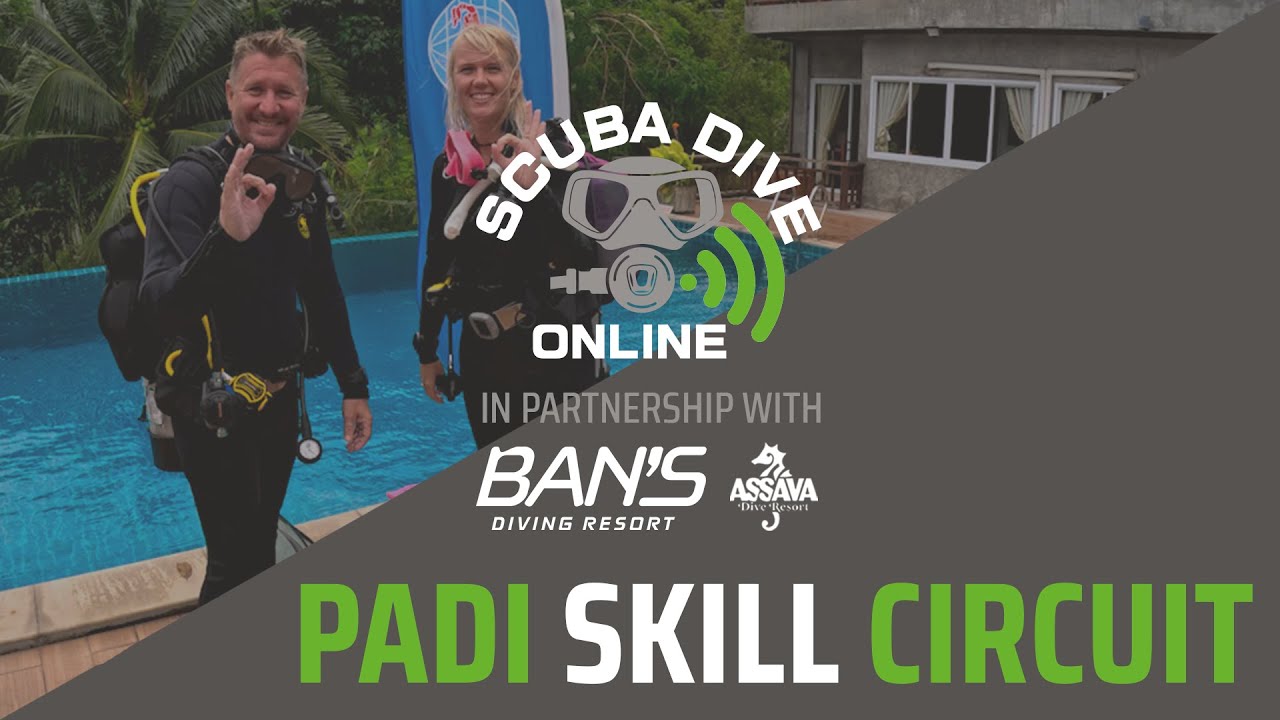 PADI Skill Circuit - Dive Skill Workshop all 24 skills | Scuba Dive Online