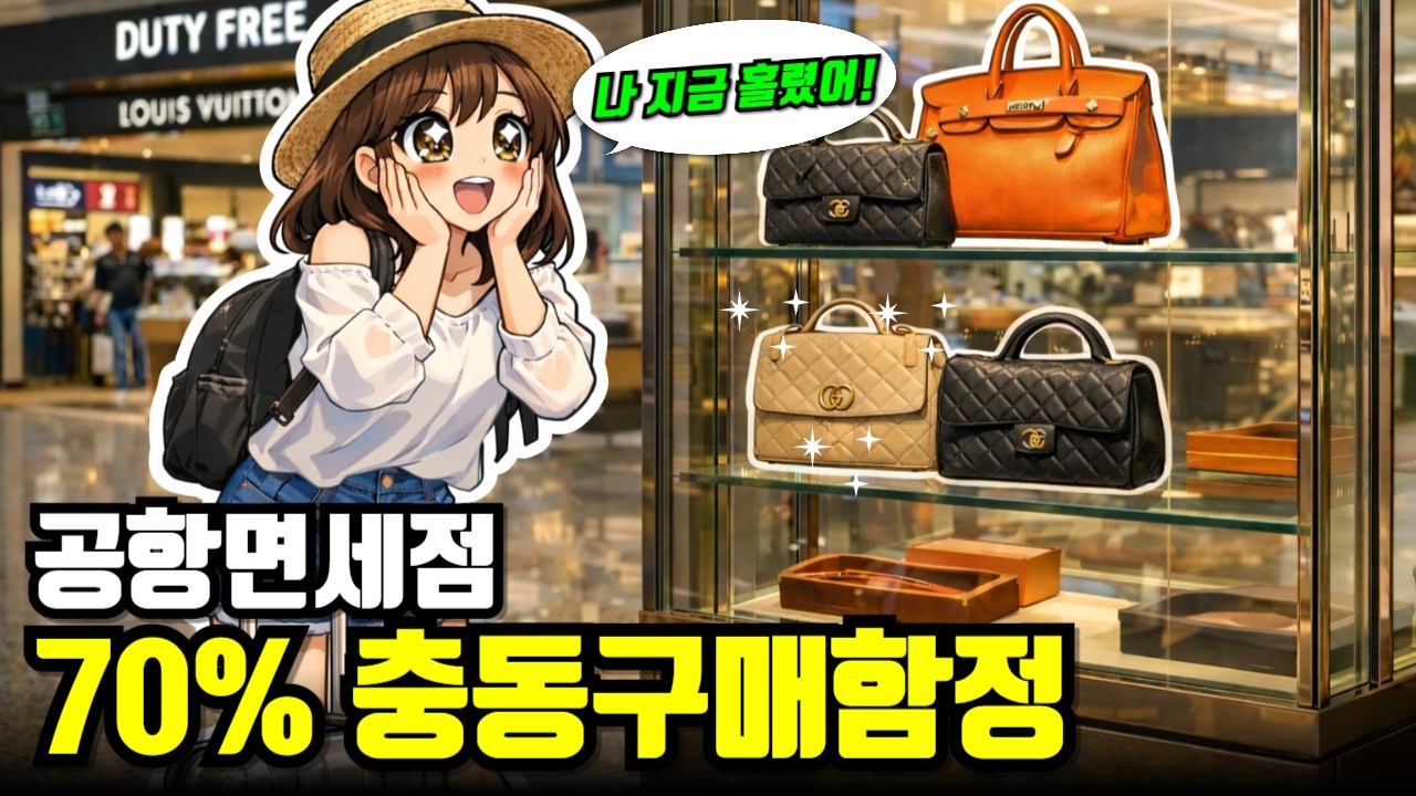 공항 면세점이 창문 없는 진짜 이유 | 70% 충동구매의 비밀 밝혀냈습니다. (충격)