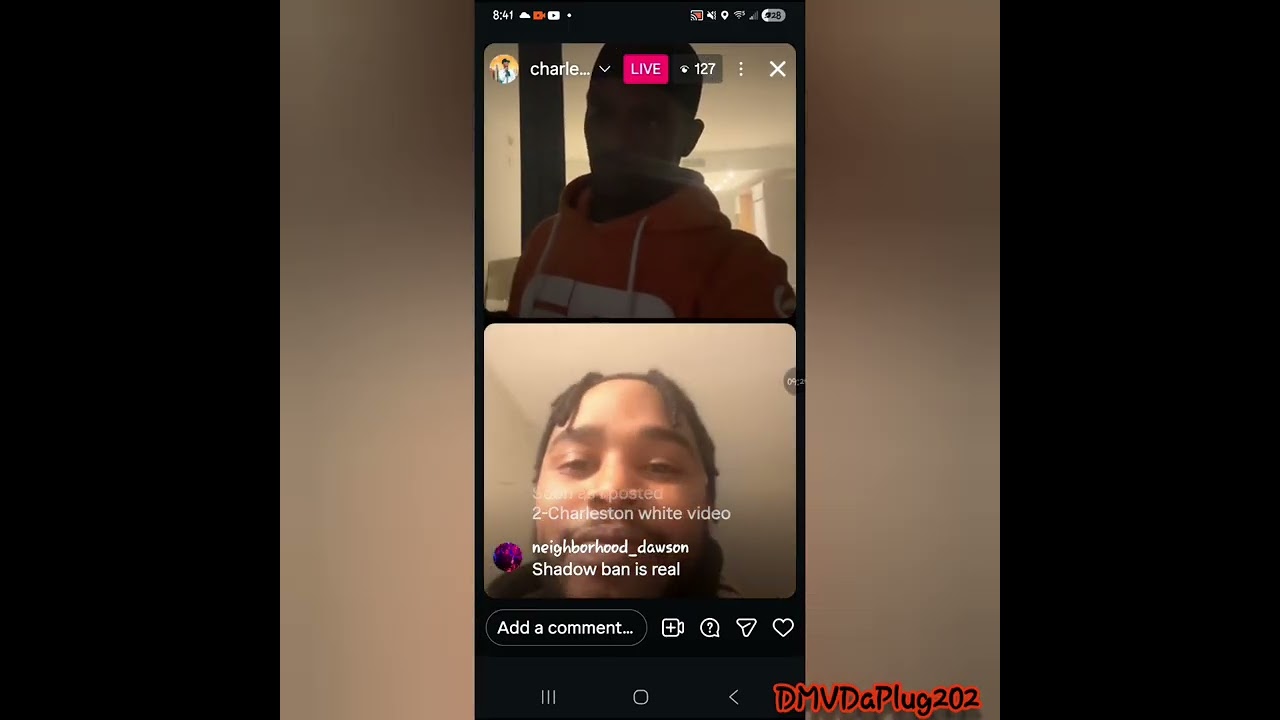 Charleston white says social media trying to band him and he dont get paid from off social media...