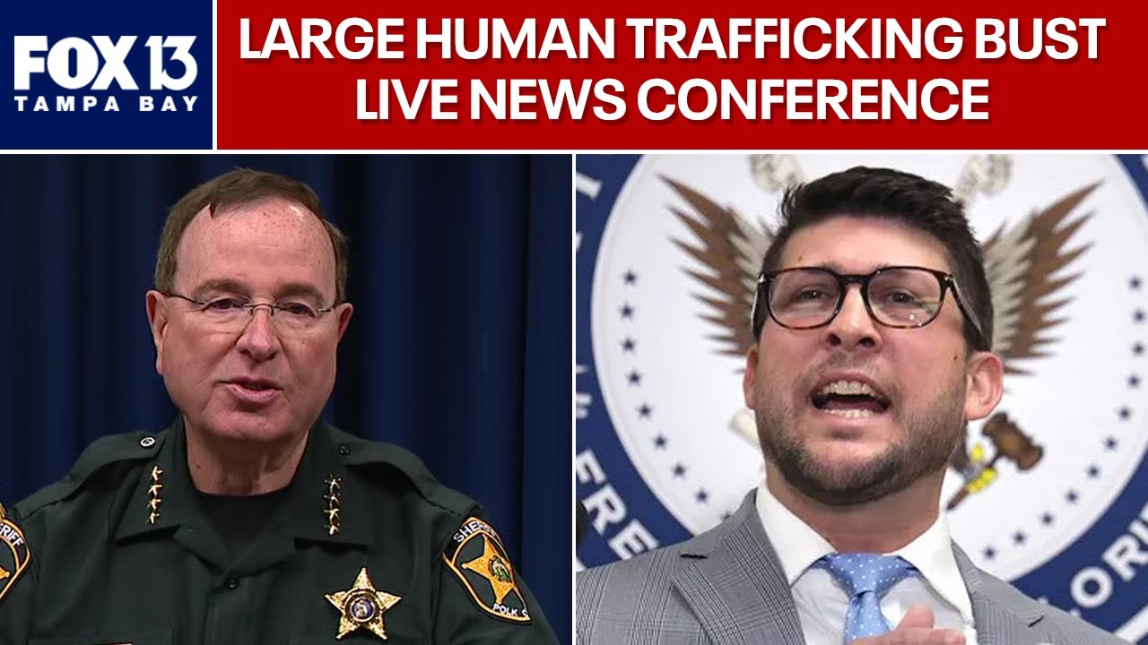 Live: Grady Judd on large human trafficking investigation