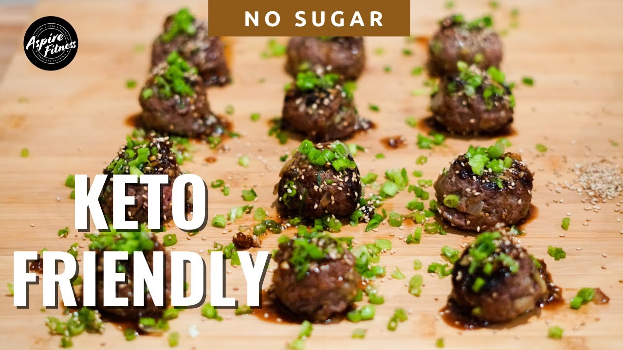 Korean BBQ Meat Balls | Keto Korean Food Recipe | Healthy Asian Meal Prep Ep 22.