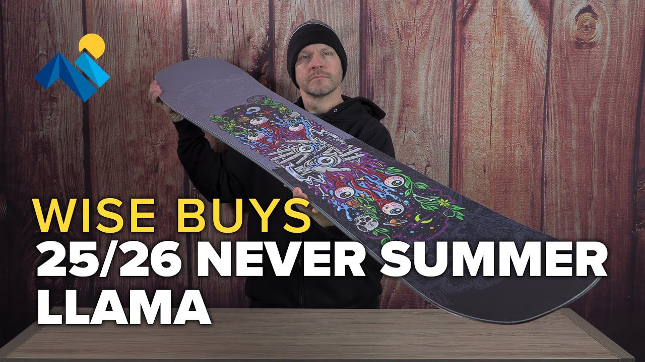Is The 25/26 Never Summer Llama Snowboard A Wise Buy For You?