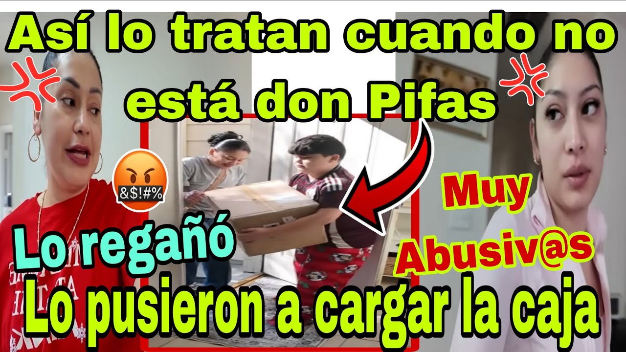 🚨Muy abusivas😡Lo pusieron a cargar la caja😮Lo rega&ntilde;&oacute;🤦&zwj;♀️As&iacute; lo tratan cuando no est&aacute; don Pifas🙀
