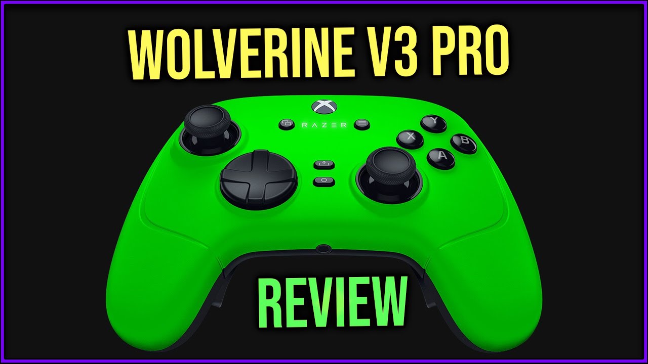 Razer Wolverine V3 Pro Review - Esports Green Edition