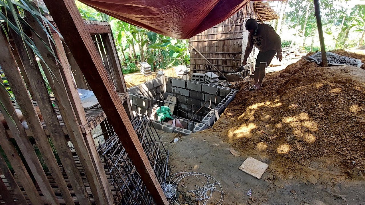 Pagawa ng Septic tank  ng Ating Babuyan. Biogas design.. @baboy