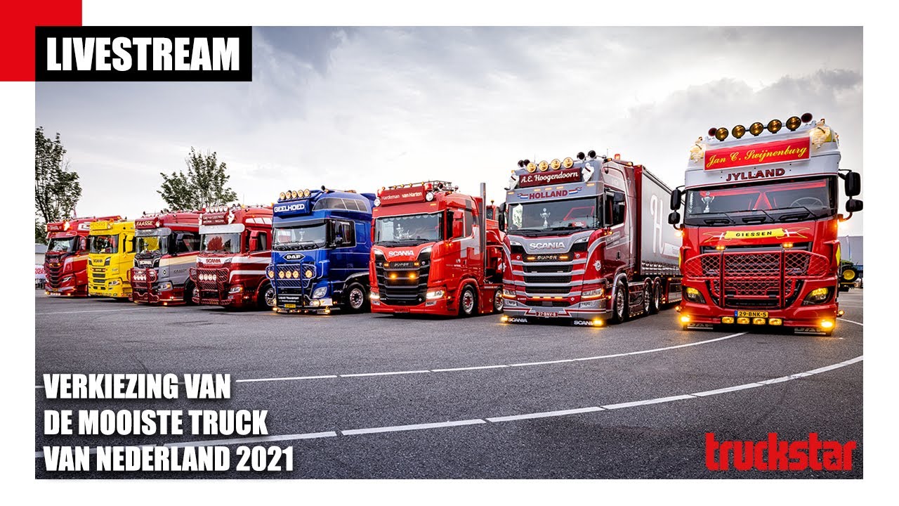 LIVESTREAM | De verkiezing van de Mooiste Truck van Nederland 2021