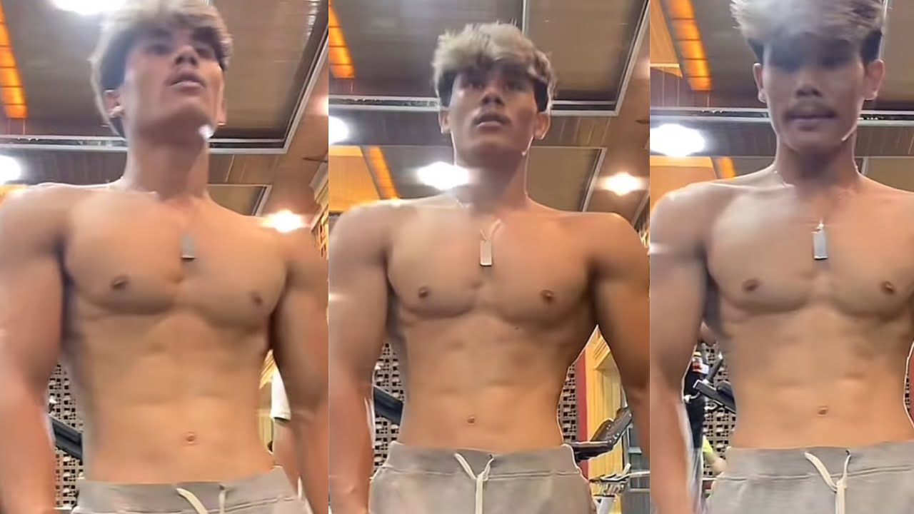 Si Babang Sixpack Kali Ini Fokus Pada Latihan Bahu untuk menambah bidang bahu🔥💪