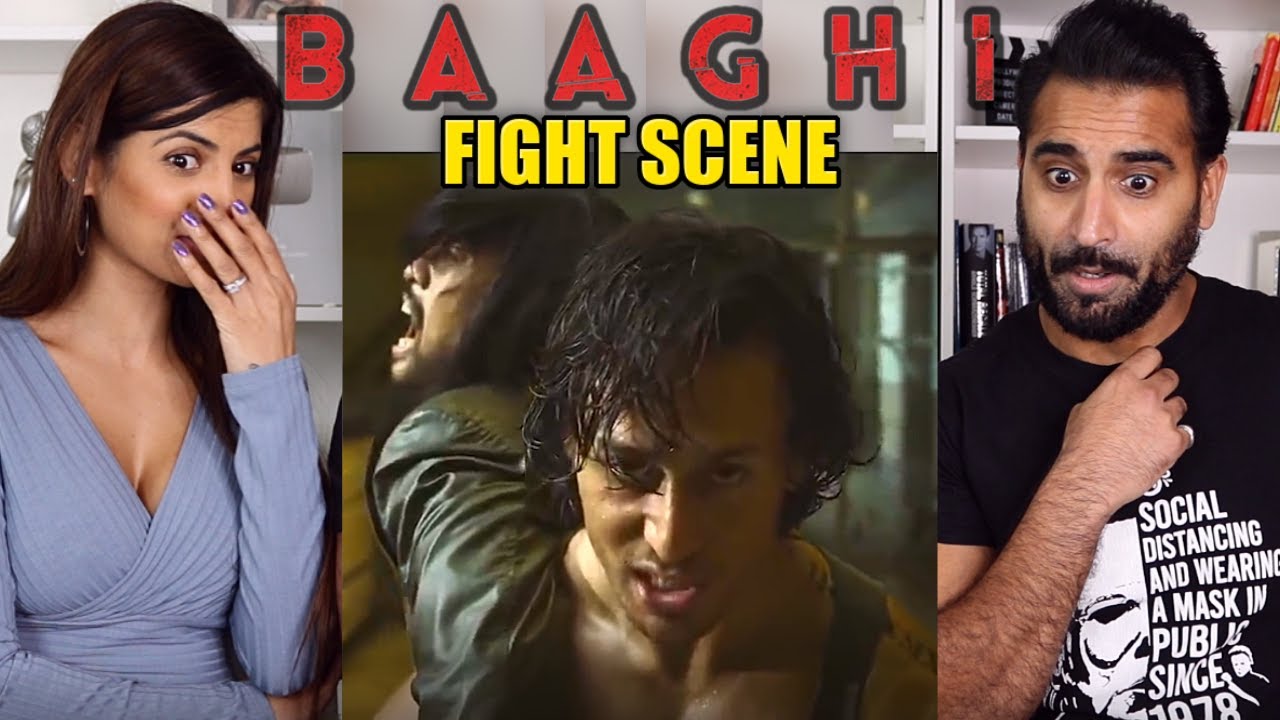СЦЕНА БОЯ BAAGHI | Тайгер Шрофф | Шраддха Капур | РЕАКЦИЯ!!