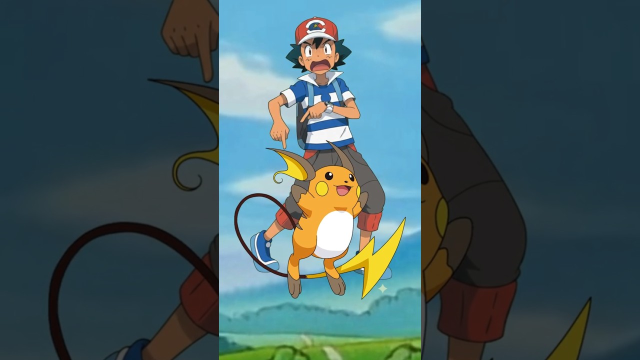 Momen Pikachu Ash Hampir Evolusi Jadi Raichu 😱⚡