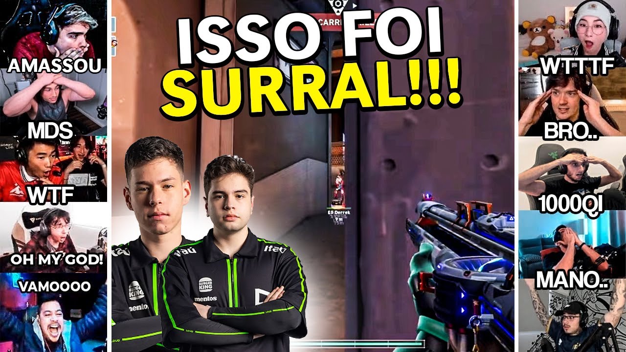 REAÇÃO DO MUNDO ao LESS e CAUANZIN DESTRUINDO a EG!