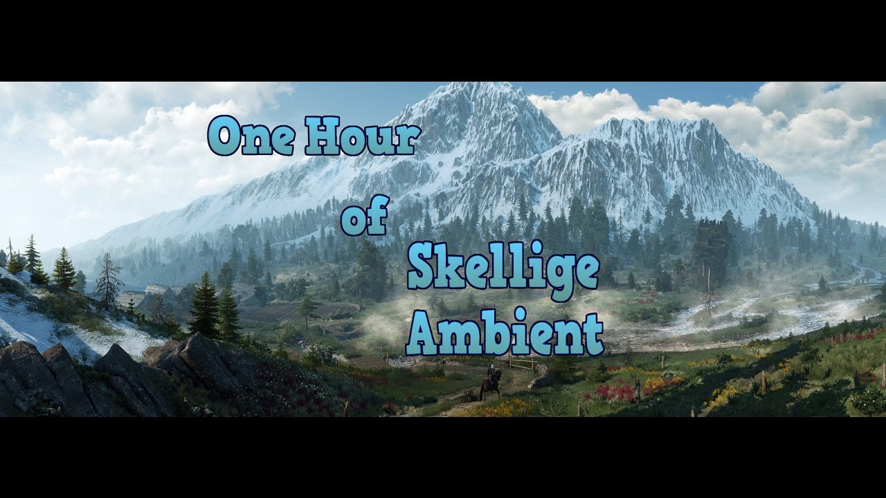 The Witcher 3 | 1 HOUR of AMBIENT SKELLIGE MUSIC |