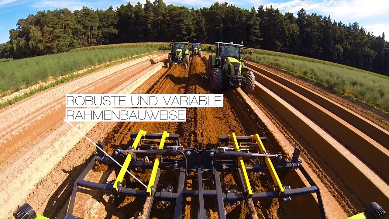 Spargel Grubber SG 400 / Spargeldammfräse/ Claas Arion/Bodenbearbeitung