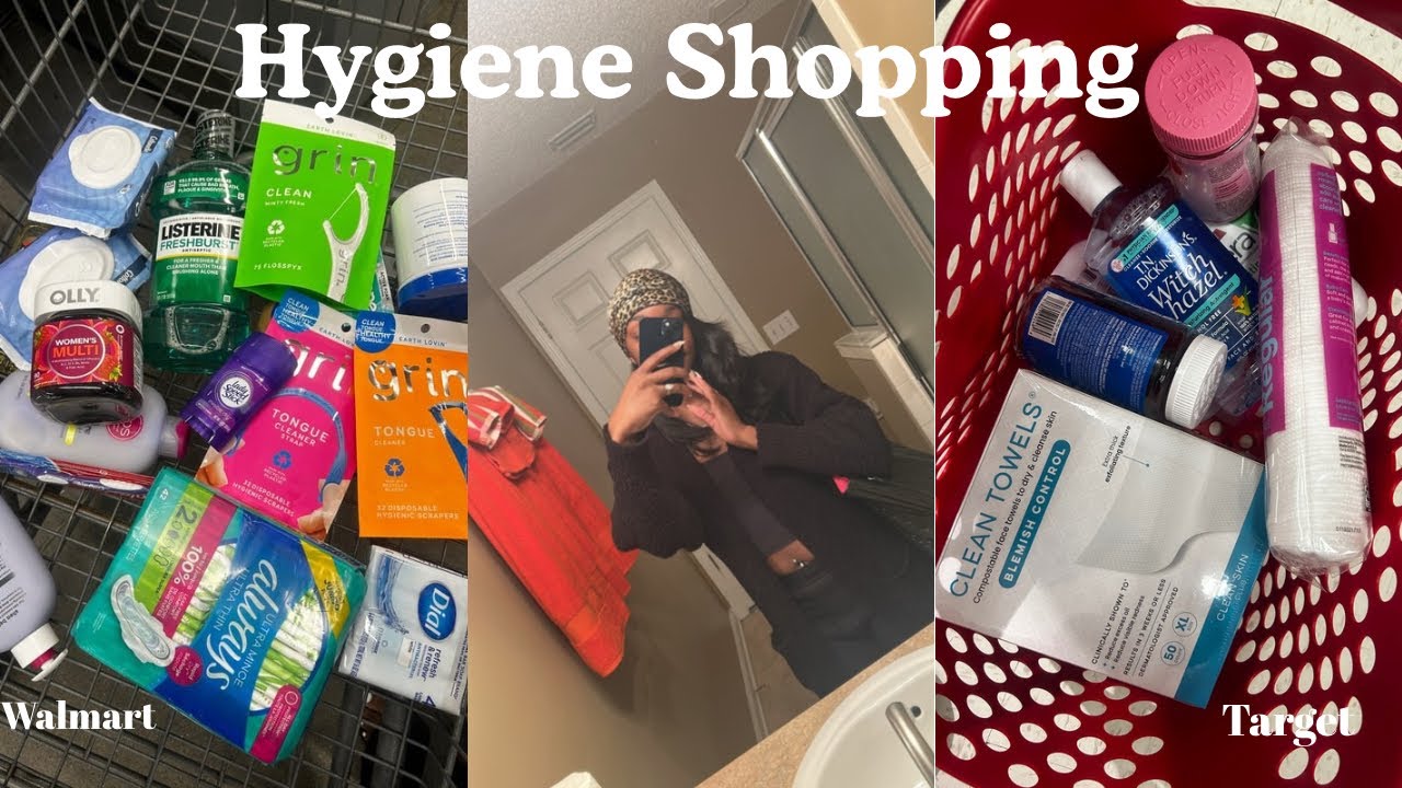 Come Hygiene Shopping w Me🫧 | Walmart + Target + Haul