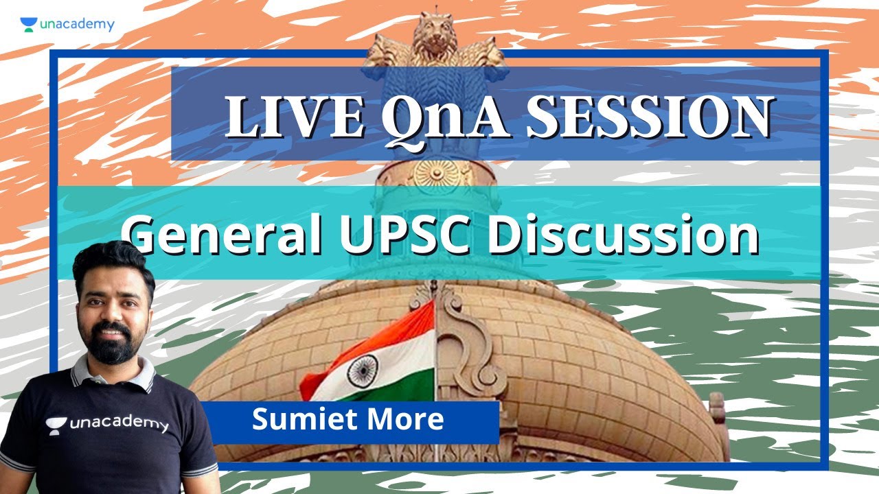 🔴LIVE QnA SESSION🔴 | General UPSC Discussion with Sumiet More