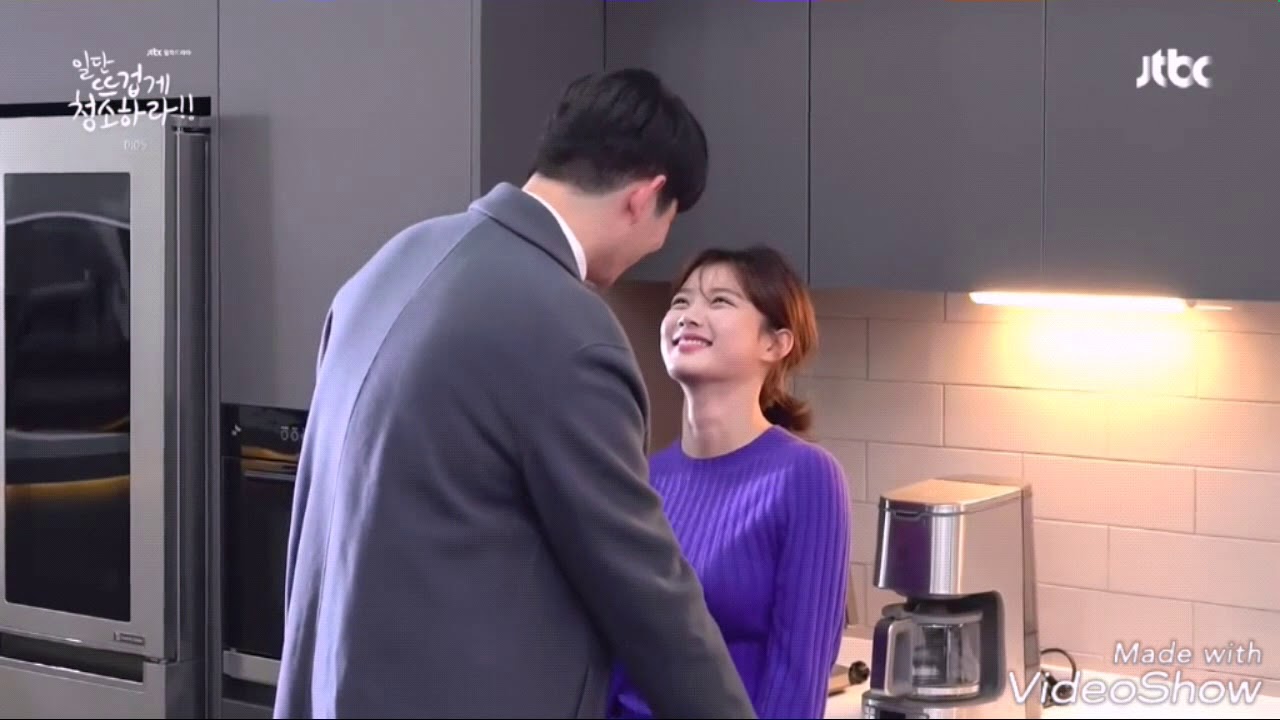 Clean with passion for now(kyung sang 💜 yoo jung) behind the scenes Part 1