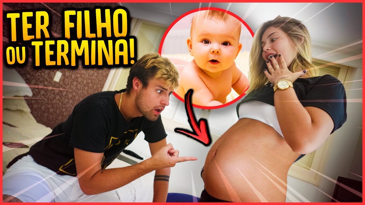 QUERO UM FILHO OU A GENTE TERMINA!! - TROLLANDO NAMORADA [ REZENDE EVIL ]