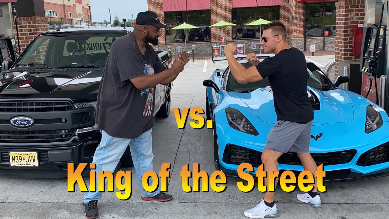 Boosted F 150 vs StreetSpeed717's ZR1  Total Fail