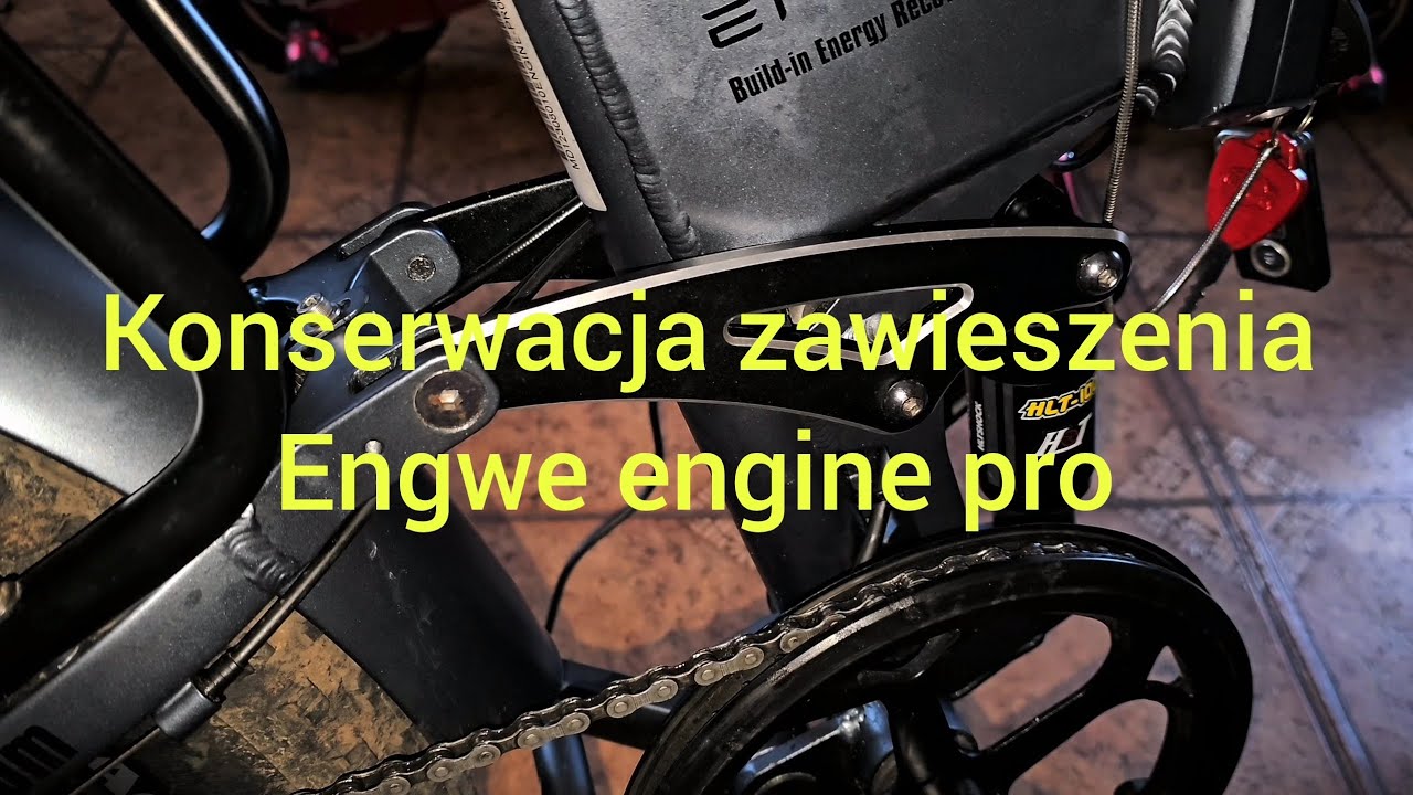 Engwe engine pro likwidacja trzasków,luzów zawieszenia.