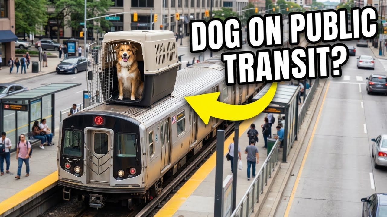 Что происходит, когда я беру собаку в общественный транспорт? 🚆🐶