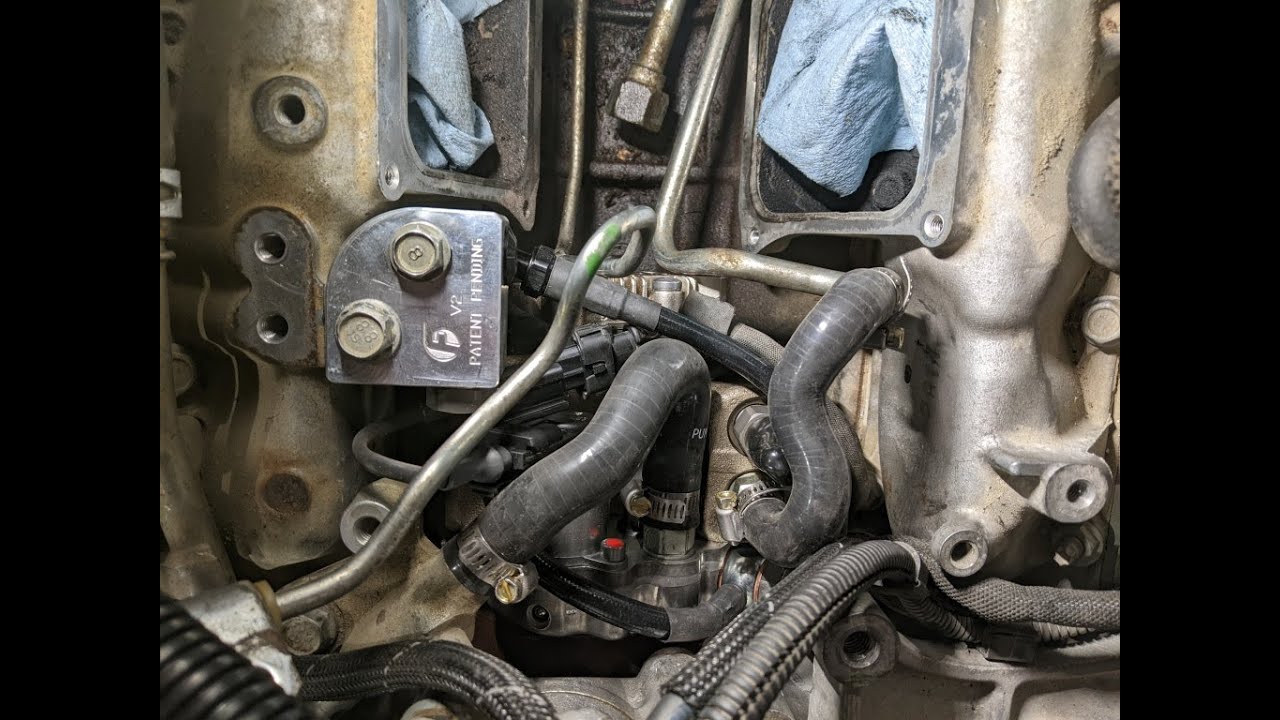 Подробности установки LML Duramax CP3